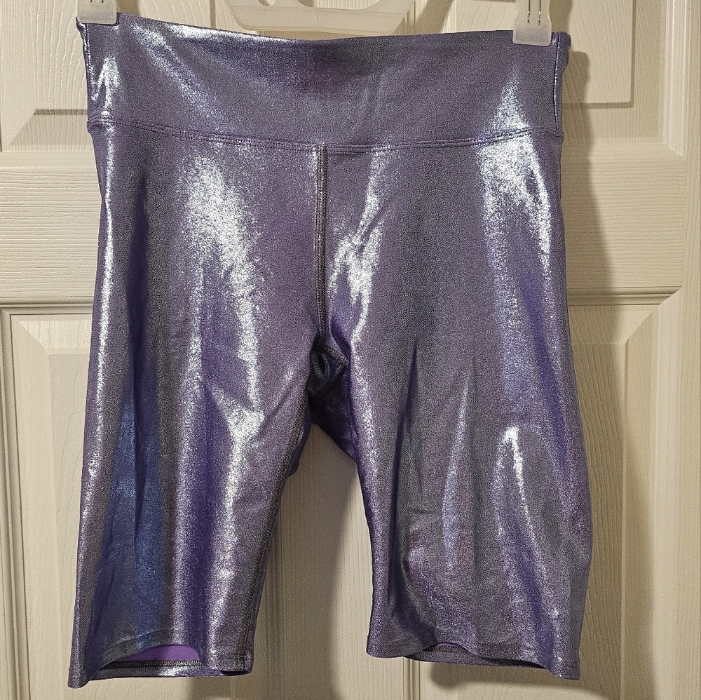 Heroine Sport Marvel Bike shorts Periwinkle Sz L